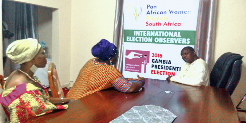 Election observation in GAMBIA 2016